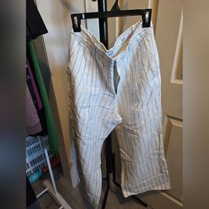 SOLDGap Linen Blend Wide Leg